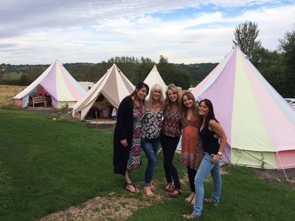 Hen party glamping midlands