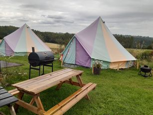 2 tents per unit 2020